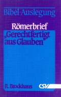 Abbildung von: Römerbrief - Gerechtfertigt aus Glauben - Christliche Schriftenverbreitung e.V., Abt. Verlag