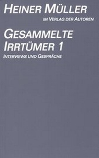 Bild: Gesammelte Irrtümer 1 - Verlag der Autoren