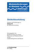 Bild: Mindestanforderungen an das Einleiten von Abwasser in Gewässer Anhang 46 "Steinkohleverkokung" - Reguvis Fachmedien