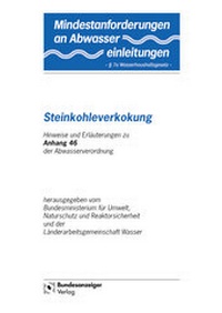Abbildung von: Mindestanforderungen an das Einleiten von Abwasser in Gewässer Anhang 46 "Steinkohleverkokung" - Reguvis Fachmedien