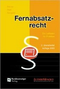 Enlarge image Cover: Fernabsatzrecht - Reguvis Fachmedien