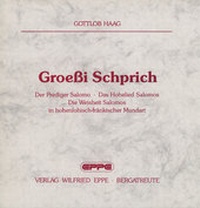 Enlarge image Cover: Groessi Schprich - EPPE