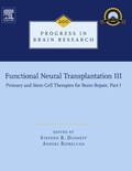 Cover: Functional Neural Transplantation III - Elsevier