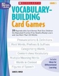 Cover: Vocabulary-Building Card Games - Scholastic Teaching Resources