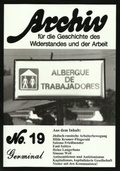 Cover: Archiv f&uuml;r die Geschichte des Widerstandes und der Arbeit / Archiv f&uuml;r die Geschichte des Widerstandes und der Arbeit - Germinal