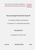 Cover: Braunschweiger Brandschutz-Tage &acute;08 : 22. Fachtagung - Technische Uni Braunschweig Inst. f. Baustoffe