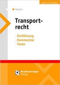 Abbildung von: Transportrecht - Reguvis Fachmedien
