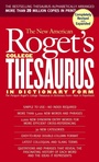 Cover: New American Roget's College Thesaurus in Dictionary Form (Revised & Updated) - Dutton / Signet