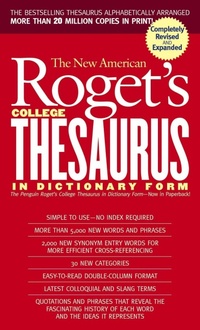 Abbildung von: New American Roget's College Thesaurus in Dictionary Form (Revised & Updated) - Dutton / Signet