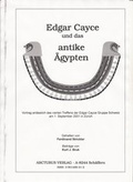 Cover: Edgar Cayce und das antike &Auml;gypten - Arcturus