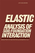 Cover: Elastic Analysis of Soil-Foundation Interaction - Elsevier