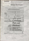 Cover: Castellum Paris und Pfeiferei - Land Burgenland