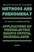 Cover: Applications of Piezoelectric Quartz Crystal Microbalances - Elsevier