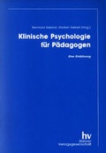 Cover: Klinische Psychologie f&uuml;r P&auml;dagogen - Hahner Verlag und Schulbuchversand GmbH