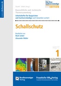 Cover: Baurechtliche und -technische Themensammlung - Heft 1: Schallschutz - Reguvis Fachmedien