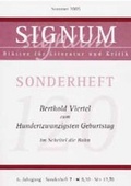 Cover: Im Scheitel die Bahn - Theodor Kramer Gesellschaft