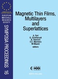 Cover: Magnetic Thin Films, Multilayers and Superlattices - Elsevier
