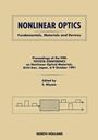 Cover: Nonlinear Optics - Elsevier