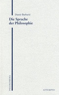 Cover: Die Sprache der Philosophie - Attempto
