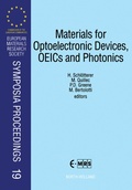 Cover: Materials for Optoelectronic Devices, OEICs and Photonics - Elsevier