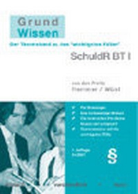 Abbildung von: Grundwissen Schuldrecht BT I - Hemmer-Wüst