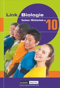 Cover: Link Biologie - Mittelschule Sachsen - 10. Schuljahr - Duden Schulbuch