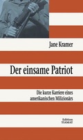 Cover: Der einsame Patriot - edition TIAMAT