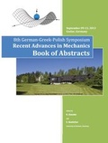 Cover: Recent Advances in Mechnics - Universit&auml;t Bremen - Staats-und Universit&auml;tsbibliothek