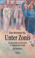 Cover: Unter Zonis - edition TIAMAT
