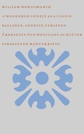 Cover: I wandered lonely as a cloud - straelener manuskripte