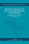 Cover: Recent Advances in Lifeline Earthquake Engineering - Elsevier