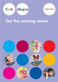 Cover: First Choice - Our five amazing senses / Teacher's Notes - Lehrmittelverlag Z&uuml;rich