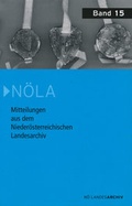 Cover: Mitteilungen aus dem Nieder&ouml;sterreichischen Landesarchiv 15 - Nieder&ouml;sterreichisches Institut f&uuml;r Landeskunde