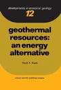 Cover: Geothermal Resources: An Energy Alternative - Elsevier