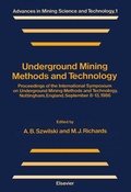 Cover: Underground Mining Methods and Technology - Elsevier