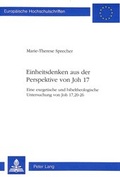Bild: Einheitsdenken aus der Perspektive von Joh 17 - Peter Lang Verlag