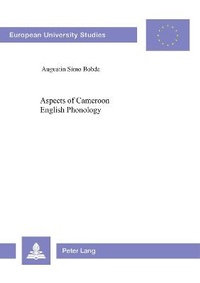 Abbildung von: Aspects of Cameroon English Phonology - Peter Lang Verlag