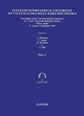 Cover: Proceedings of the 11th International Conference on Vacuum Ultraviolet Radiation Physics - Elsevier