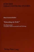 Cover: &laquo;Pulsschlag der Erde&iquest;&raquo; - Peter Lang Verlag