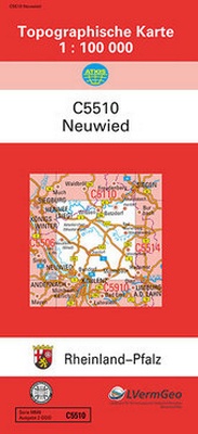 Abbildung von: TK100 C5510 Neuwied - Landesamt für Vermessung und Geobasisinformation Rheinland-Pfalz