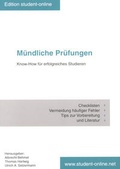 Cover: M&uuml;ndliche Pr&uuml;fungen - ibidem