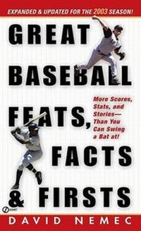 Enlarge image Cover: Great Baseball Feats, Facts, and Firsts - Berkley Books