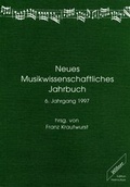 Cover: Neues musikwissenschaftliches Jahrbuch - Wi&szlig;ner-Verlag