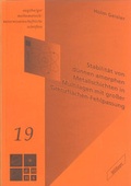 Cover: Stabilit&auml;t von d&uuml;nnen amorphen Metallschichten in Multilagen mit grosser Grenzfl&auml;chen-Fehlpassung - Wi&szlig;ner-Verlag