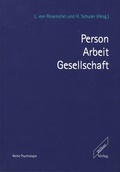 Cover: Person - Arbeit - Gesellschaft - Wi&szlig;ner-Verlag