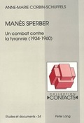 Cover: Man&egrave;s Sperber - Peter Lang Verlag