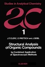 Cover: Structural Analysis of Organic Compounds by Combined Application of Spectroscopic Methods - Elsevier