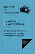 Cover: Zeitschrift f&uuml;r Kanada-Studien / Umwelt und Umweltgerechtigkeit - Wi&szlig;ner-Verlag