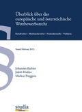 Cover: &Uuml;berblick &uuml;ber das europ&auml;ische und &ouml;sterreichische Wettbewerbsrecht - Studia Universit&auml;tsverlag Innsbruck