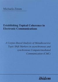 Abbildung von: Establishing Topical Coherence in Electronic Communications - ibidem